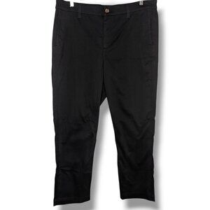 NWT J. Crew Navy Blue Ruby Crop Ankle Pants High Rise Stretch Size 12 Womens